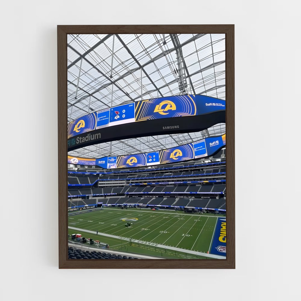 Poster Inside SoFi Stadium (vue 5)